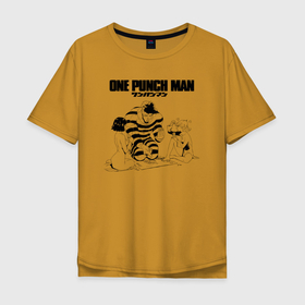 Мужская футболка хлопок Oversize с принтом Фубуки, Гомо Гомо Зек и Тацумаки играют | One Punch Man в Белгороде, 100% хлопок | свободный крой, круглый ворот, “спинка” длиннее передней части | fubuki | fubukigumi | fubukisama | jigoku no fubuki | one punch man | one punchman | onepunchman | tatsumaki | адская метель | аниме | ван панч мен | ванпанчмен | вьюга | госпожа метель | группировка метель | манга | тацумаки | торнадо | фубуки