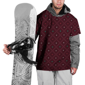 Накидка на куртку 3D с принтом Knitted Texture в Кировске, 100% полиэстер |  | background | knitted pattern | pattern | texture | вязаный узор | текстура | узор | фон