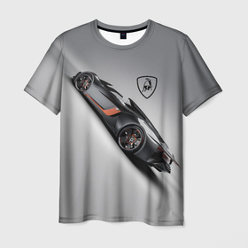 Мужская футболка 3D с принтом Lamborghini   не для всех в Санкт-Петербурге, 100% полиэфир | прямой крой, круглый вырез горловины, длина до линии бедер | car | italy | lamborghini | power | prestige | автомобиль | автоспорт | италия | ламборгини | мощь | престиж