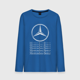 Мужской лонгслив хлопок с принтом MERCEDES BENZ   МЕРСЕДЕС БЕНЗ   LOGO в Новосибирске, 100% хлопок |  | amg | auto | black | car | logo | mercedes | mercedes benz | mercedes c | mercedes e | mercedes s | sport car | авто | автомобиль | амг | гелендваген | линии | лого | логотип | мерс | мерседес | полосы | спорт | черный