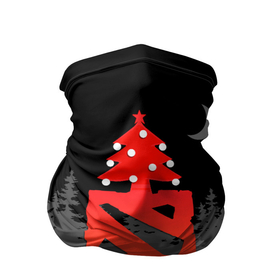 Бандана-труба 3D с принтом Dota 2  С Новым годом в Новосибирске, 100% полиэстер, ткань с особыми свойствами — Activecool | плотность 150‒180 г/м2; хорошо тянется, но сохраняет форму | Тематика изображения на принте: christmas | dota 2 | fir forest | happy new year | logo | moon | multiplayer | night | pc game | tree with balls | ёлка с шариками | еловый лес | компьютерная игра | логотип | луна | многопользовательская | ночь | рождество | с новым годом