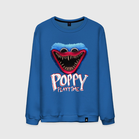 Мужской свитшот хлопок с принтом Poppy Playtime Monstr. , 100% хлопок |  | 2021 | play | poppy | poppy playtime | poppyplaytime | time | игра | монстр