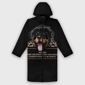 Дождевик унисекс 3D с принтом Собака Ротвейлер в городе Новоалтайск,  |  | animal | dog | fighting dog | rottweiler | бойцовская собака | год собаки | друг человека | животное | зверь | кинолог | пёс | порода собак | ротвейлер | собака ротвейлер | собаковод | хищник | четвероногий
