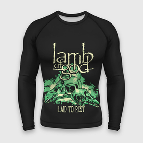 Мужской рашгард 3D с принтом Laid to rest ,  |  | alternative | lamb of god | log | metall | music | rock | альтернатива | ламб оф гад | ламб оф год | металл | музыка | рок