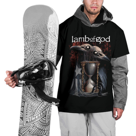 Накидка на куртку 3D с принтом Время уходит LOG , 100% полиэстер |  | alternative | lamb of god | log | metall | music | rock | альтернатива | ламб оф гад | ламб оф год | металл | музыка | рок