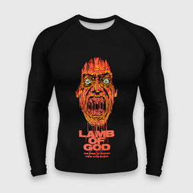 Мужской рашгард 3D с принтом Scary zombie LOG ,  |  | alternative | lamb of god | log | metall | music | rock | альтернатива | ламб оф гад | ламб оф год | металл | музыка | рок