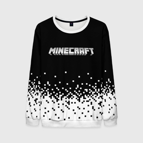 Мужской свитшот 3D с принтом Minecraft | Майнкрафт | логотип в городе Новоалтайск, 100% полиэстер с мягким внутренним слоем | круглый вырез горловины, мягкая резинка на манжетах и поясе, свободная посадка по фигуре | creeper | earth | game | minecraft | minecraft earth | блоки | грифер | игры | квадраты | компьютерная игра | крипер | логотип | маинкрафт | майн | майнкравт | майнкрафт