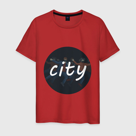 Мужская футболка хлопок с принтом Стиль города в Белгороде, 100% хлопок | прямой крой, круглый вырез горловины, длина до линии бедер, слегка спущенное плечо. | абстракция | город | молодежный принт | самбо | танец
