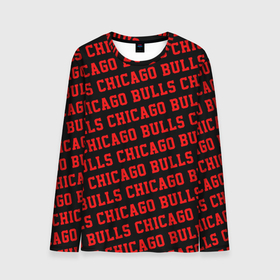 Мужской лонгслив 3D с принтом Чикаго Буллз, Chicago Bulls в Курске, 100% полиэстер | длинные рукава, круглый вырез горловины, полуприлегающий силуэт | bulls | chicago | chicago bulls | nba | баскетбол | буллз | нба | чикаго | чикаго буллз