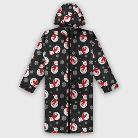 Дождевик унисекс 3D с принтом Snowmen в городе Новоалтайск,  |  | background | christmas | new year | pattern | snow | snowman | texture | winter | xmas | новый год | рождество | снег | снеговик | снежинки | текстура | фон