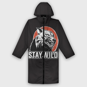 Дождевик унисекс 3D с принтом STAY WILD (Волк) в городе Новоалтайск,  |  | gray wolf | predator | the beast | volkolak | wolf | wolfhound | волк | волкодав | волколак | волчара | вурдалак | дикий зверь | зверь | злой волк | зов волка | морской волк | оборотень | оскал | рисунок волка | санитар леса