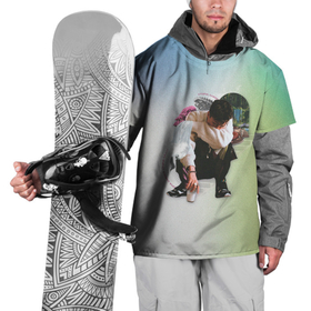 Накидка на куртку 3D с принтом Holo boulevard depo в Курске, 100% полиэстер |  | boulevard depo | hip hop | rap | rep | бульвар депо | исполнители | исполнитель | музыка | реп