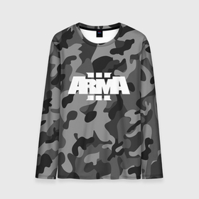 Мужской лонгслив 3D с принтом ARMA 3 | АРМА 3 | МИЛИТАРИ в Екатеринбурге, 100% полиэстер | длинные рукава, круглый вырез горловины, полуприлегающий силуэт | arma | arma 3 | arma3 | game | logo | military | war | арма 3 | арма3 | война | игра | игры | лого | логотип | милитари | хаки | шутер