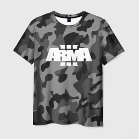 Мужская футболка 3D с принтом ARMA 3 | АРМА 3 | МИЛИТАРИ в Кировске, 100% полиэфир | прямой крой, круглый вырез горловины, длина до линии бедер | arma | arma 3 | arma3 | game | logo | military | war | арма 3 | арма3 | война | игра | игры | лого | логотип | милитари | хаки | шутер