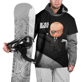 Накидка на куртку 3D с принтом Босс с пиратской повязкой в Екатеринбурге, 100% полиэстер |  | Тематика изображения на принте: baby | boss | boss baby | босс | босс молокосос | маленький босс | малыш | мальчик | молокосос | ребенок