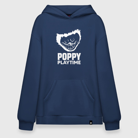 Худи SuperOversize хлопок с принтом Poppy Playtime Контур Монстра. в Белгороде, 70% хлопок, 30% полиэстер, мягкий начес внутри | карман-кенгуру, эластичная резинка на манжетах и по нижней кромке, двухслойный капюшон
 | 2021 | play | poppy | poppy playtime | poppyplaytime | time | игра | монстр