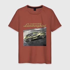 Мужская футболка хлопок с принтом Lamborghini Motorsport sketch в Петрозаводске, 100% хлопок | прямой крой, круглый вырез горловины, длина до линии бедер, слегка спущенное плечо. | bull | car | design | lamborghini | motorsport | power | prestige | автомобиль | автоспорт | бык | дизайн | ламборгини | мощь | престиж