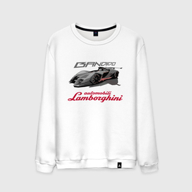 Мужской свитшот хлопок с принтом Lamborghini Bandido concept в Белгороде, 100% хлопок |  | bull | car | design | lamborghini | motorsport | power | prestige | автомобиль | автоспорт | бык | дизайн | ламборгини | мощь | престиж
