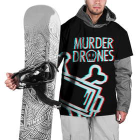 Накидка на куртку 3D с принтом Murder Drones ( Дроны убийцы) в Санкт-Петербурге, 100% полиэстер |  | murder drones | serial designation n | uzi | дроны | мультфильм | роботы | серийный номер н | узи