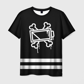Мужская футболка 3D с принтом Murder Drones (кофта Узи) в Петрозаводске, 100% полиэфир | прямой крой, круглый вырез горловины, длина до линии бедер | murder drones | serial designation n | uzi | дроны | мультфильм | роботы | серийный номер н | узи
