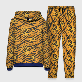 Мужской костюм 3D (с толстовкой) с принтом Тигровый Окрас (Tiger) в Белгороде,  |  | animal | beast | cat | predator | tiger | амурский тигр | белый тигр | год тигра | животное | зверь | кот | полосатая кошка | саблезубый тигр | тигр | хищник | царь джунглей | шерхан