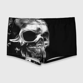 Мужские купальные плавки 3D с принтом Vanguard skull 2022 в Тюмени, Полиэстер 85%, Спандекс 15% |  | art | fashion | hype | skull | vanguard | авангард | искусство | мода | хайп | череп