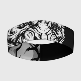 Повязка на голову 3D с принтом Тигр: свирепый и кровожадный ,  |  | 2022 | bloodthirsty | ferocious | look | powerful | predator | strong | tiger | year of the tiger | взгляд | год тигра | кровожадный | мощный | свирепый | сильный | тигр | хищник