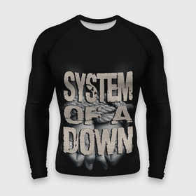 Мужской рашгард 3D с принтом System of a Down. в Екатеринбурге,  |  | down | grunge | hardcore | metal | music | punk | rock | system | гранж | метал | музыка | панк | рок | серж | система | танкян