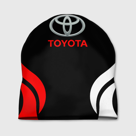 Шапка 3D с принтом Автомобиль Toyota. в Курске, 100% полиэстер | универсальный размер, печать по всей поверхности изделия | auto | sport | toyota | авто | автомобиль | бренд | спорт | тойота