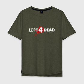Мужская футболка хлопок Oversize с принтом Left 4 Dead | L4D в Курске, 100% хлопок | свободный крой, круглый ворот, “спинка” длиннее передней части | fps | hl2.exe | left 4 dead | left 4 dead 2 | shooter | steam | valve | videogame | zombie | валв | видеоигра | зомби | лефт 4 дед | лефт 4 дед 2 | слева 4 деда | стим | шутан | шутер