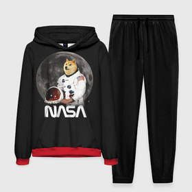 Мужской костюм 3D (с толстовкой) с принтом Доги Космонавт (Мем Наса) Doge в Тюмени,  |  | doge | earth | mars | meme | moon | nasa | space | star | usa | америка | гагарин | доги | животные | звезда | земля | корги | космонавт | космос | луна | марс | мем | наса | планета | прикол | собака | сша | флаг