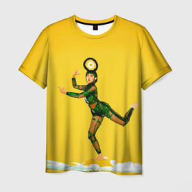 Мужская футболка 3D с принтом Ашиникко на ромашке в Кировске, 100% полиэфир | прямой крой, круглый вырез горловины, длина до линии бедер | ashnikko | hip hop | rap | rep | ашиникко | ашникко | исполнитель | музыка | реп