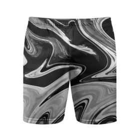 Мужские шорты спортивные с принтом Abstraction vanguard ,  |  | abstraction | art | fashion | vanguard | wave | абстракция | авангард | волна | искусство | мода