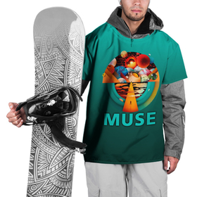 Накидка на куртку 3D с принтом The Resistance   Muse в Тюмени, 100% полиэстер |  | muse | rock band | альбом | альтернативный | мосе | моус | моусе | муз | муза | музе | музыка | мусе | мьюз | прогрессивный | рок группа | симфонический | спейс | спейсрок