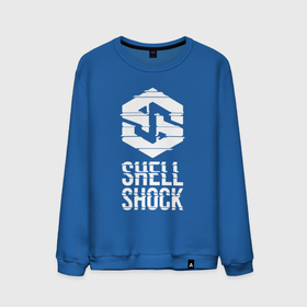 Мужской свитшот хлопок с принтом SHLSHK | Glitched Logo Collection в Курске, 100% хлопок |  | logo | music | shell shock recordings | shlshk | драм | нейропанк | нейрофанк | шелшок