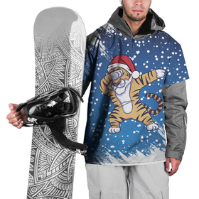 Накидка на куртку 3D с принтом ГОД ТИГРА 2022 | DUB ТИГР в Курске, 100% полиэстер |  | 2022 | christmas | cold | dab | dub | klaus | merry | new | santa | snow | winter | year | год | даб | зима | клаус | мороз | новый | рождество | санта | снег | тигр | тигра | холод