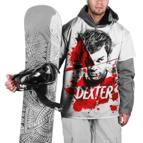 Накидка на куртку 3D с принтом Декстер Морган портрет в Белгороде, 100% полиэстер |  | dexter | декстер | декстер морган | кровавый | кровь | маниак | мясник из бейхарбор | потёки | правосудие декстера | пятна крови | сериалы