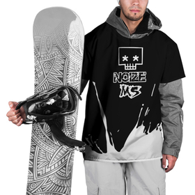 Накидка на куртку 3D с принтом Noize MC   Нойз МС в Белгороде, 100% полиэстер |  | музыка | нойз мс | рок | рэп | хип хоп