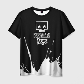 Мужская футболка 3D с принтом Noize MC   Нойз МС , 100% полиэфир | прямой крой, круглый вырез горловины, длина до линии бедер | музыка | нойз мс | рок | рэп | хип хоп