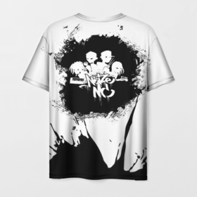 Мужская футболка 3D с принтом Noize MC   Нойз МС (1) , 100% полиэфир | прямой крой, круглый вырез горловины, длина до линии бедер | музыка | нойз мс | рок | рэп | хип хоп