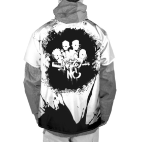 Накидка на куртку 3D с принтом Noize MC   Нойз МС (1) в Санкт-Петербурге, 100% полиэстер |  | музыка | нойз мс | рок | рэп | хип хоп