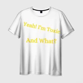 Мужская футболка 3D с принтом Toxic Squad в Новосибирске, 100% полиэфир | прямой крой, круглый вырез горловины, длина до линии бедер | cs go | cybersport | forgamers | squad | toxic