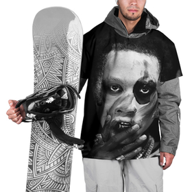 Накидка на куртку 3D с принтом Denzel clown в Курске, 100% полиэстер |  | Тематика изображения на принте: denzel curry | hip hop | rap | rep | дензел карри | исполнители | исполнитель | музыка | реп