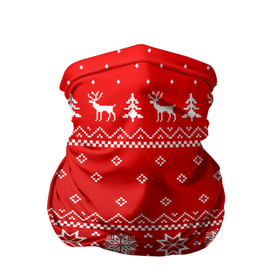 Бандана-труба 3D с принтом КРАСНЫЙ СВИТЕР С ОЛЕНЯМИ 2022   НОВЫЙ ГОД в Белгороде, 100% полиэстер, ткань с особыми свойствами — Activecool | плотность 150‒180 г/м2; хорошо тянется, но сохраняет форму | 2022 | beast | merry christmas | new year | red bow | santa hat | snow | tiger | winter | winter is coming | year of the tiger | год тигра | дед мороз | животные | звери | зверь | зима | зима 2022 | зима близко | новогодний свитер | новогодний у