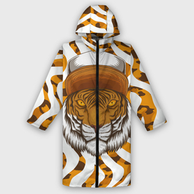 Дождевик унисекс 3D Тигр в кепке: в городе Новоалтайск, | | furry | tiger | восточный тигр | год тигра | кошка | тигр | тигренок | фурри | хищник