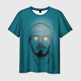 Мужская футболка 3D с принтом Многозаал Арт в Белгороде, 100% полиэфир | прямой крой, круглый вырез горловины, длина до линии бедер | hip hop | mnogoznaal | mnogoznal | rap | rep | исполнители | исполнитель | многознаал | многознал | музыка | реп