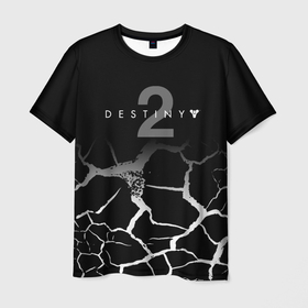 Мужская футболка 3D с принтом Destiny Трещины по всюду. в Екатеринбурге, 100% полиэфир | прямой крой, круглый вырез горловины, длина до линии бедер | Тематика изображения на принте: destiny | destiny 2 | destiny 2 beyond light | game | дестени | дестени 2 за гранью света | дестини 2 | игра | шутер