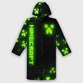 Дождевик унисекс 3D с принтом MINECRAFT NEON LOGO CREEPER в городе Новоалтайск,  |  | block | creeper | cube | minecraft | pixel | tnt | toxic | блок | гаст | геометрия | крафт | крипер | кубики | майнкрафт | неон | пиксели | тнт | токсик