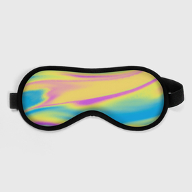 Маска для сна 3D с принтом Holographic Neon Waves в Курске, внешний слой — 100% полиэфир, внутренний слой — 100% хлопок, между ними — поролон |  | Тематика изображения на принте: abstract | gradient | holographic | neon | neon stripes | rainbow | stripes | vaporwave | wave | абстрактный узор | абстракция | волны | голографические | градиент | краски | красочный | линии | неоновые полосы | полосы | радужный