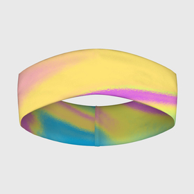 Повязка на голову 3D с принтом Holographic Neon Waves в Курске,  |  | abstract | gradient | holographic | neon | neon stripes | rainbow | stripes | vaporwave | wave | абстрактный узор | абстракция | волны | голографические | градиент | краски | красочный | линии | неоновые полосы | полосы | радужный
